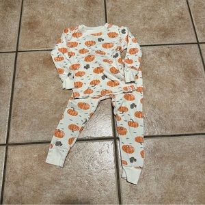 Little Planet pumpkin 2 piece pajamas